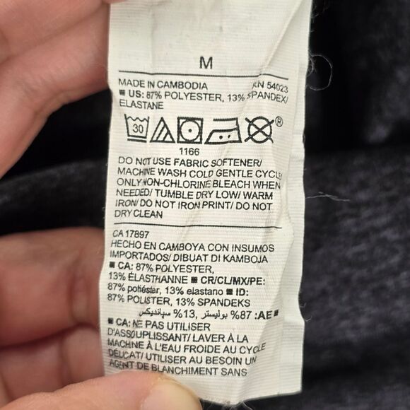 NWOT Old Navy Active Women's M CozeCore High-Waisted Dark Gray Leggings - Picture 13 of 14